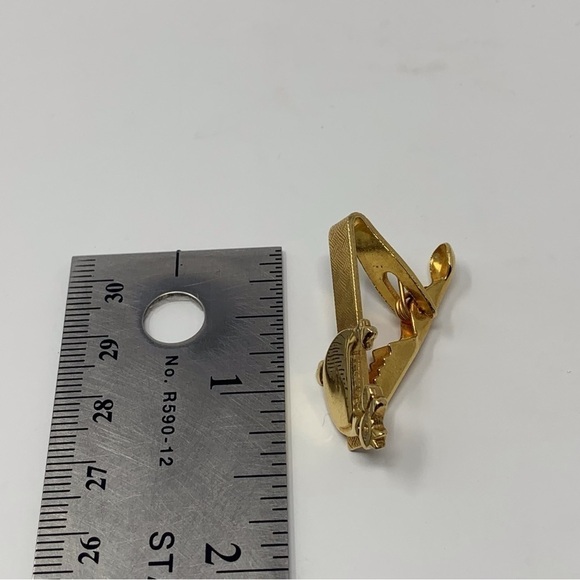 Vintage Gold Toned Chicken Tie Clip - Picture 4 of 4